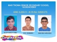 A1 in all Subjects - CBSE Class X Examination 2022